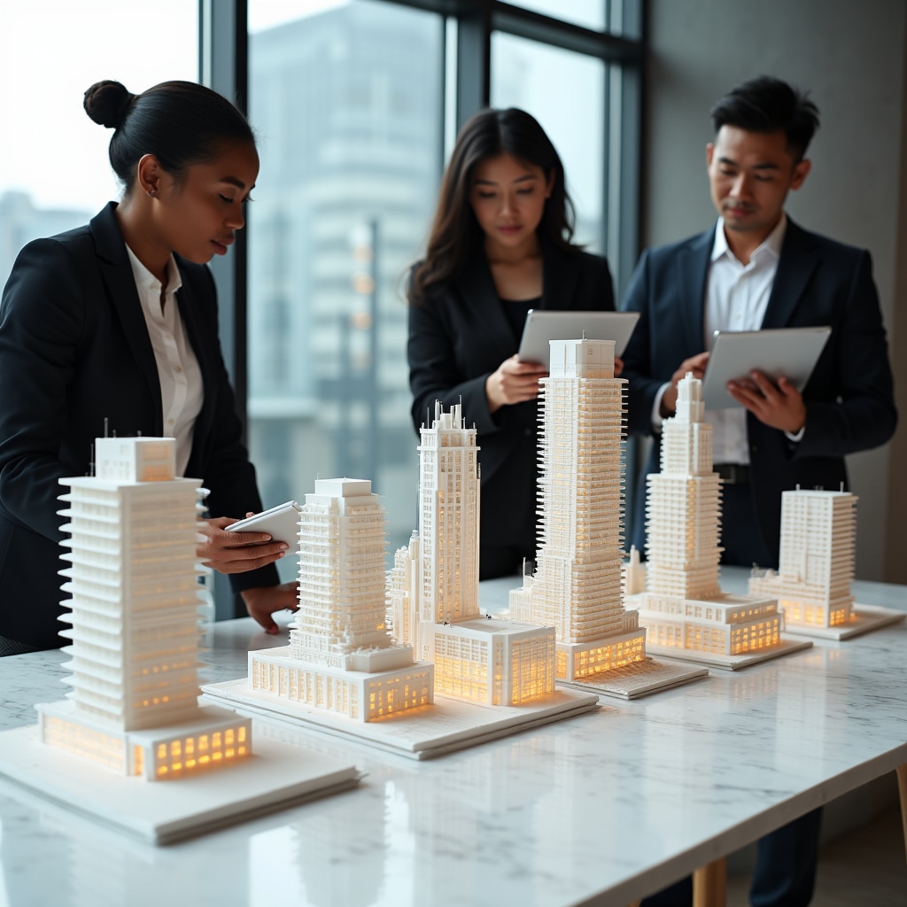 Different types of real estate development projects